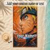Beach TowelNaruto Custom Name Text Personalized Soft Towel for Beach Pool Indoor Home Decor Gift