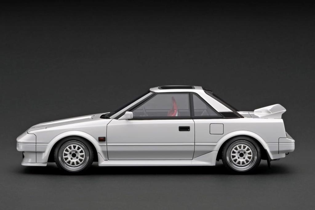 Ignition Model Toyota MR2 White Finished Product 1/18 (AW11)