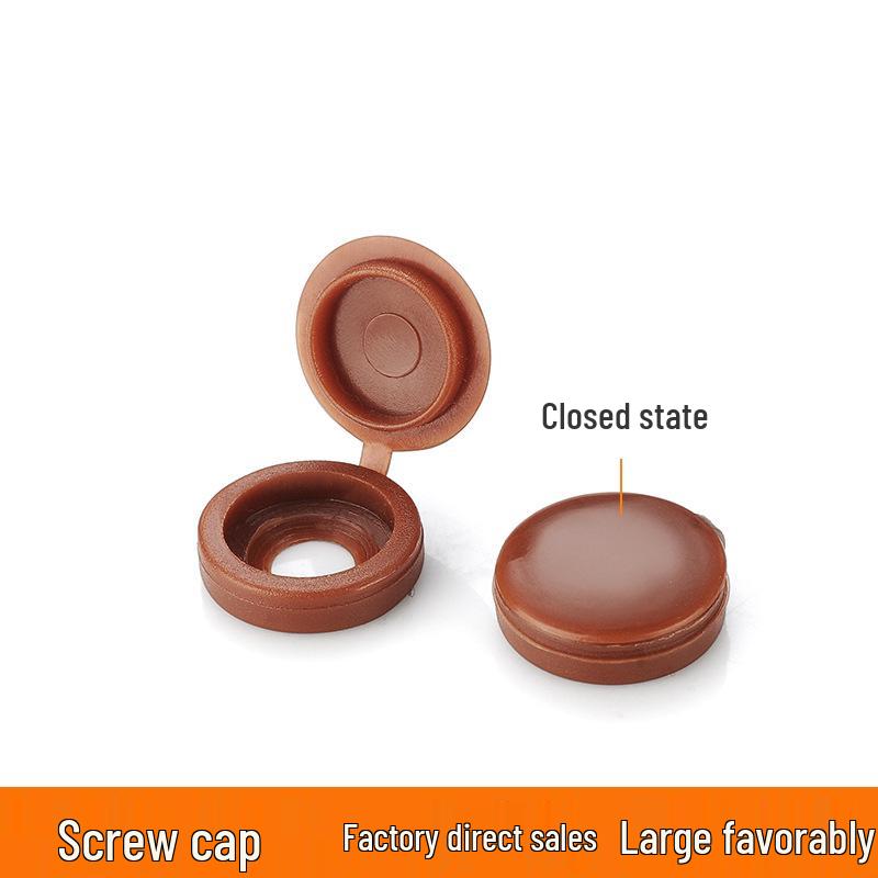 M4/M5 Plastic Self-Tapping Screw Cap and Cover for Furniture Cabinet