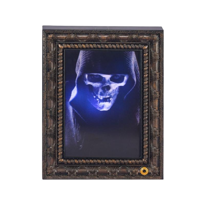 Mirror Style Halloween Hanging Decoration Plastic 23.7 x 4.4 x 30.7 cm Costume Accessory for Entryway Hallway Indoor Party Display