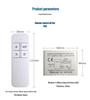 220V Wireless Remote Control Light Switch for LED/Ceiling/Incandescent Lamps