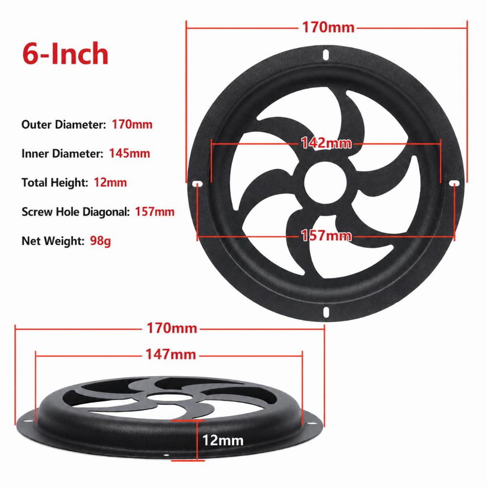 Metal Speaker Mesh Cover With Screws Subwoofer Grill Protector New Speaker Grill Guard