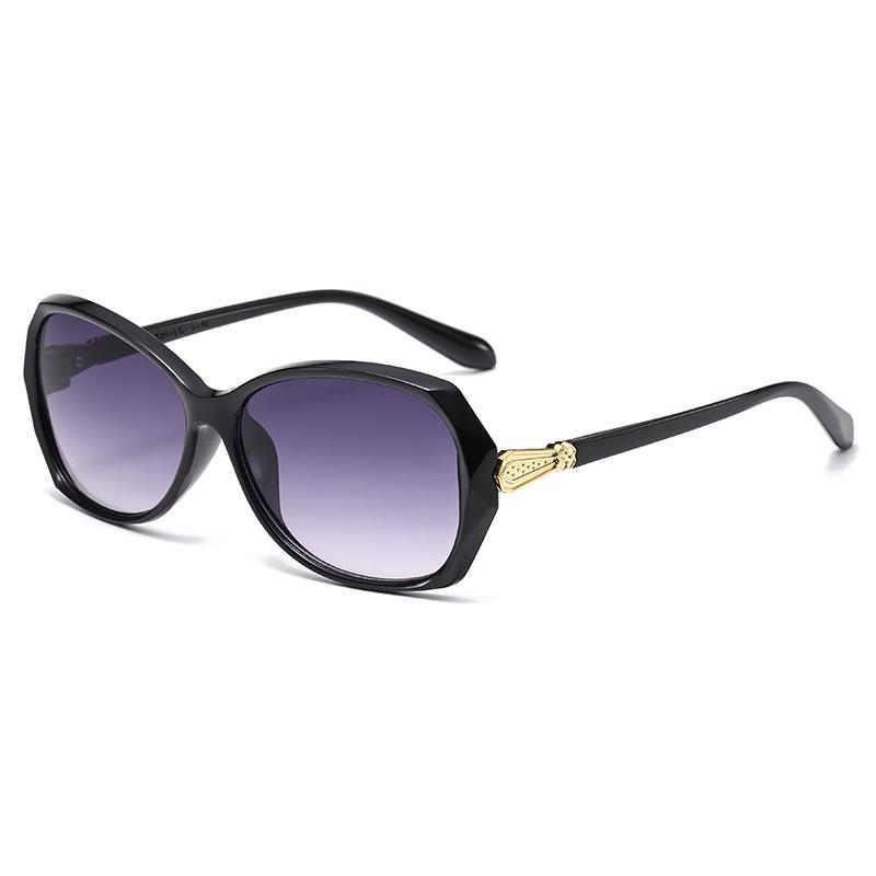 2026 Retro Women's Large Frame Sunglasses - Trendy, Versatile, Sun Protection