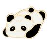 4 Stili Carini Panda Smalto Spille Cartoon Animale Che Gioca Dorate Spille da Bavero Per Ragazze Borsa Zaino Abito Distintivo Accessori