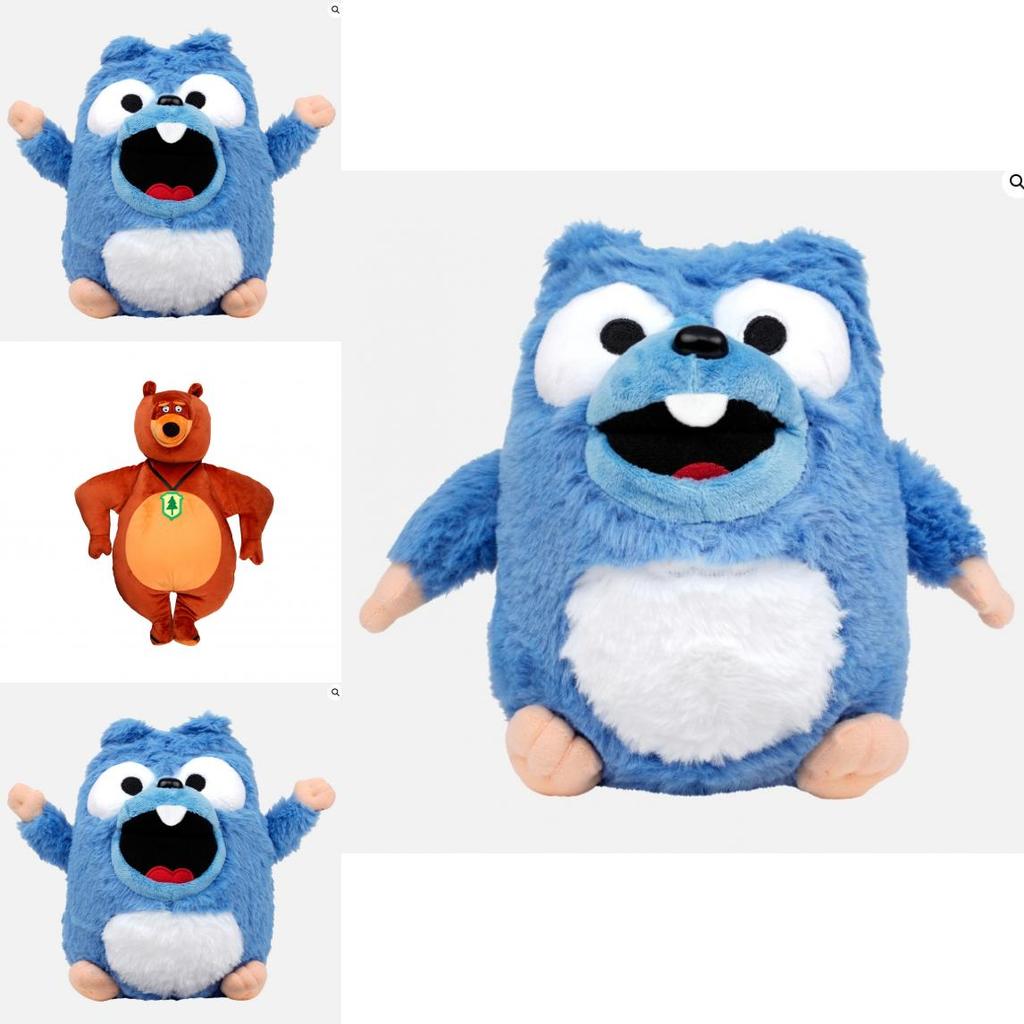 Grizzy Les Lemmings Plush Toy Collection With Soft Short Plush For Kids And Collectors