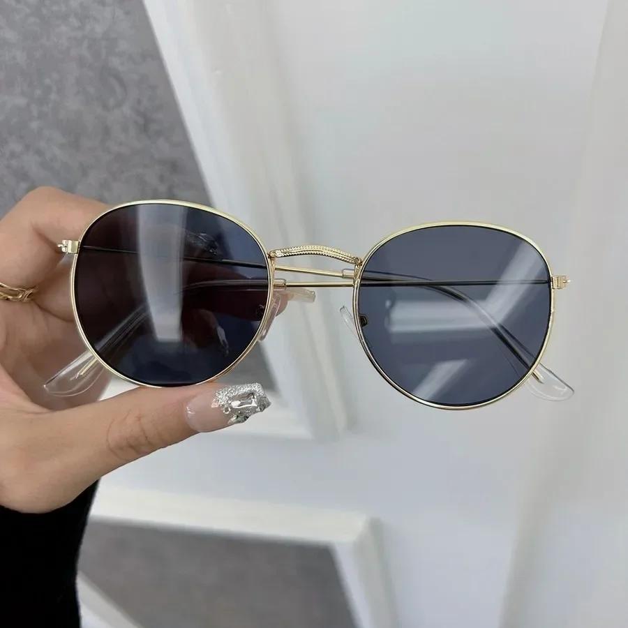 Casual Retro Cat Eye Sunglasses Women Men Vintage Square Female Male Glasses Small Frame Fashion