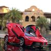 1/32 Laferrari Alloy Sports Car Model Diecasts Metal Toy Vehicles Car Model High Simulation Sound and Light Kids Gifts