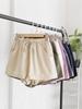 Women's Plus Size Cotton & Linen Casual Wide-Leg Shorts - Summer Home & Beach Hot Pants