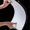 4Pcs Self-Adhesive Acrylic Mirror Bathroom Shower Makeup Anti Fog Mirror Home Diy Decoration Tile Shaving Mirror Sticker