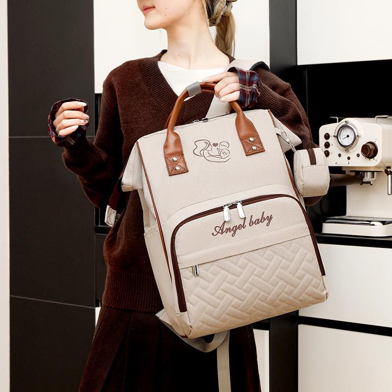 All-Season Large Capacity Multifunctional Mommy Backpack with Multiple Compartments