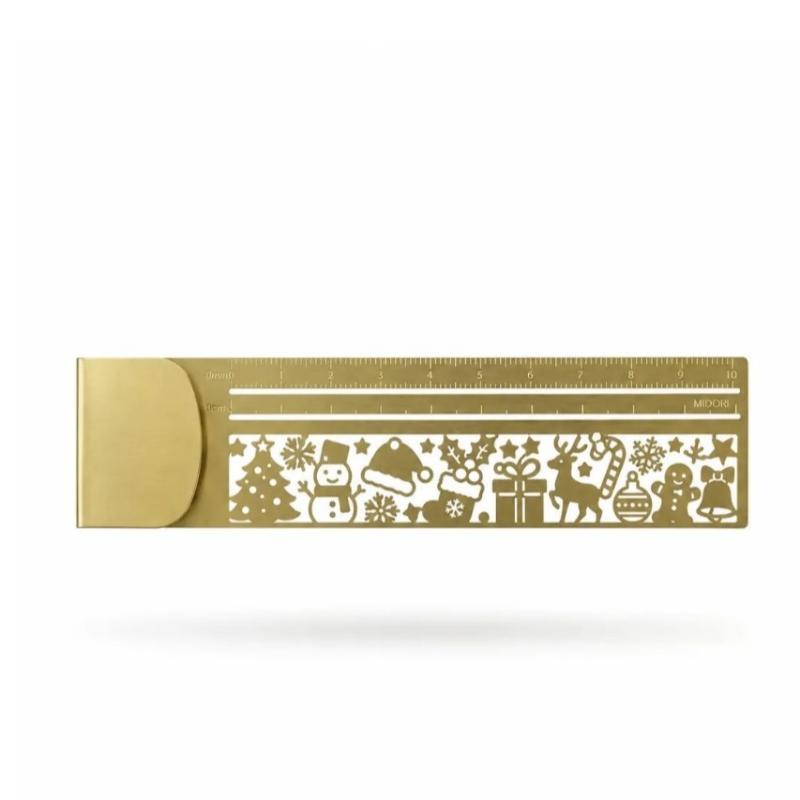 1Pc Adorable Cat Double Sided Ruler Bookmark Creative Measuring Tool For Planner Notes Student Stationery Holiday Gift