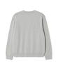 ADHOC Unisex Basic Round Neck Knit (Lt-Grey) (Hcalka3)