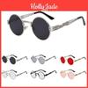 Retro Round Sunglasses With Uv400 Protection And Strong Radiation Defense**