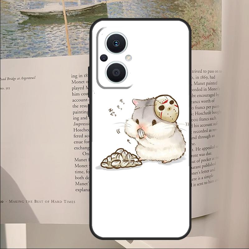 Kaninchen Maus Hamster Hülle Für OPPO Reno 14 13 11 10 Pro 12F 11F 13F 14F 7 8 Lite OPPO Find X6 X5 X8 X9 Pro Hülle