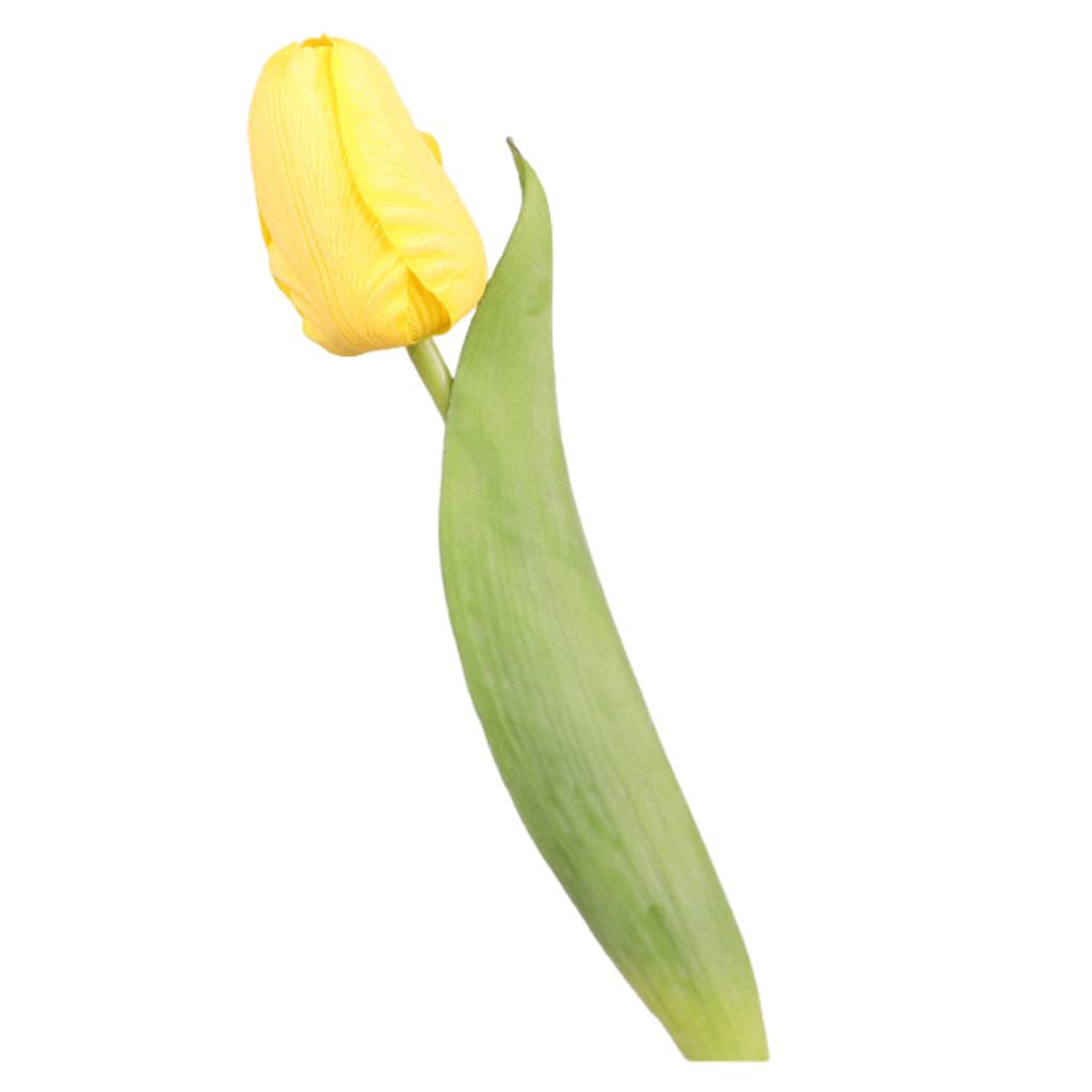 Yousheng Simulated Tulip 37cm Artificial Tulip Faux Silk Fake Tulip Flower Bulk for Vase Wedding Home Decor Spring Parties Mother's Day Gift