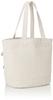 Rootote SN Medium Tote Bag Made with Upcycled Yarn, Recycled Cotton, A 2968, Ivory
