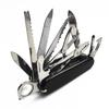 17 in 1 Tragbares Klappmesser Edelstahl Militär Survival Messer Outdoor Camping