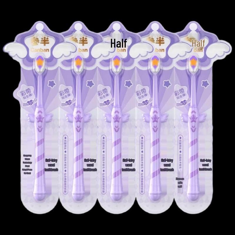 Cansen Soft Bristle Toothbrush 5-Pack