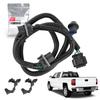 Rear Tail Light Lamp Wire Harness with Sockets for 2014 2015 Chevrolet Silverado 1500 Back Driver Left Side Replacement 23141278
