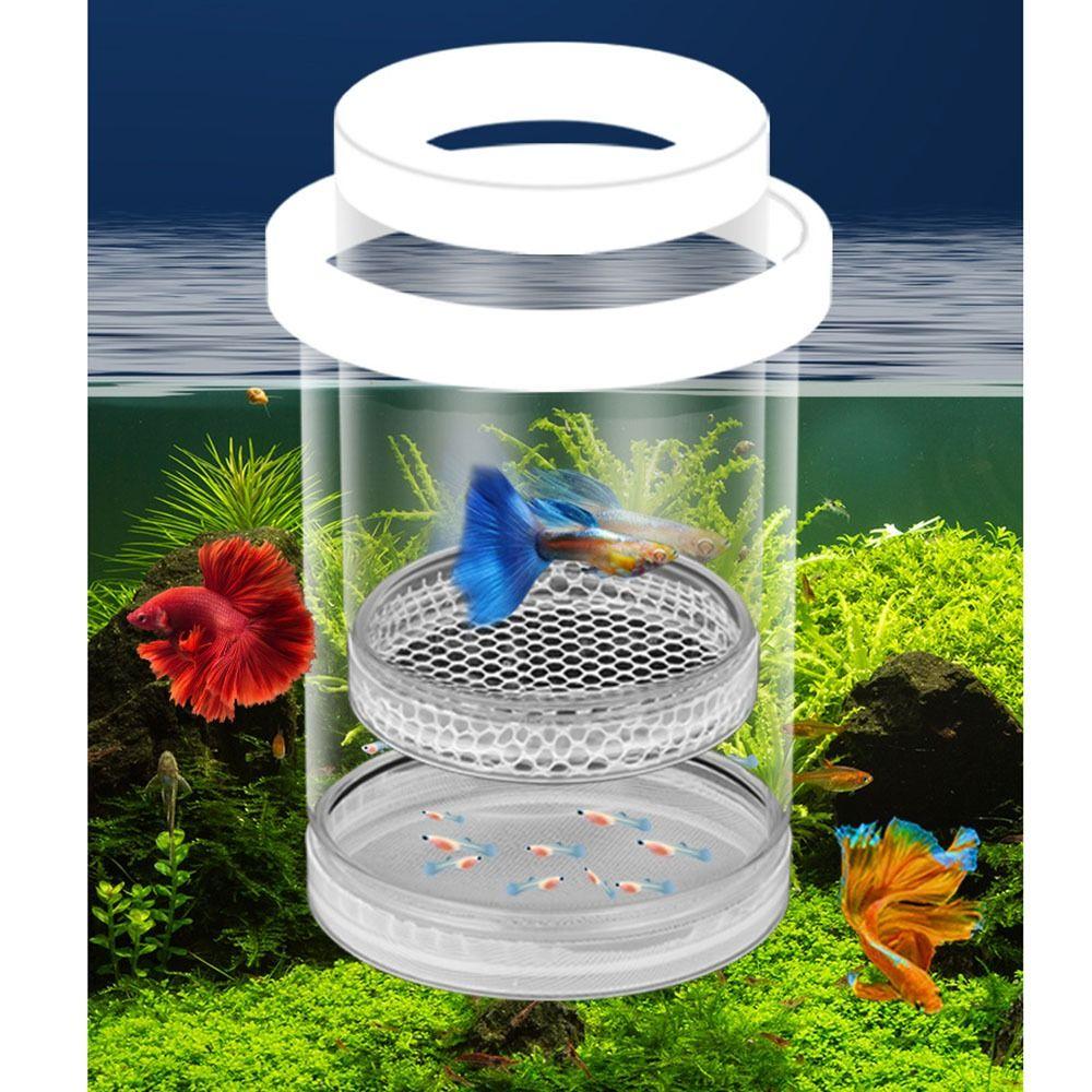 2Pcs Detachable Aquarium Hatchery Accessories Fish Tank Hatching Incubator Shrimp Breeding