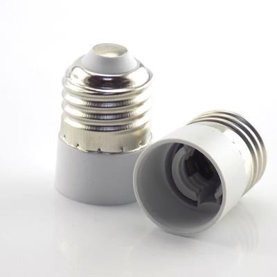 Convertor pentru suport de bec E27 la E14 Adaptor de bază pentru priza de lumină CFL ignifugă Conversie de mufă masculină pentru lumânare de porumb