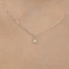 [White Gold] Mini Pearl Necklace