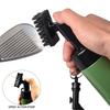 Szczotka do czyszczenia główki kija golfowego Samodzielna szczotka wodna Zestaw do czyszczenia główki kija z wysuwaną klamrą Narzędzie do czyszczenia kijów golfowych