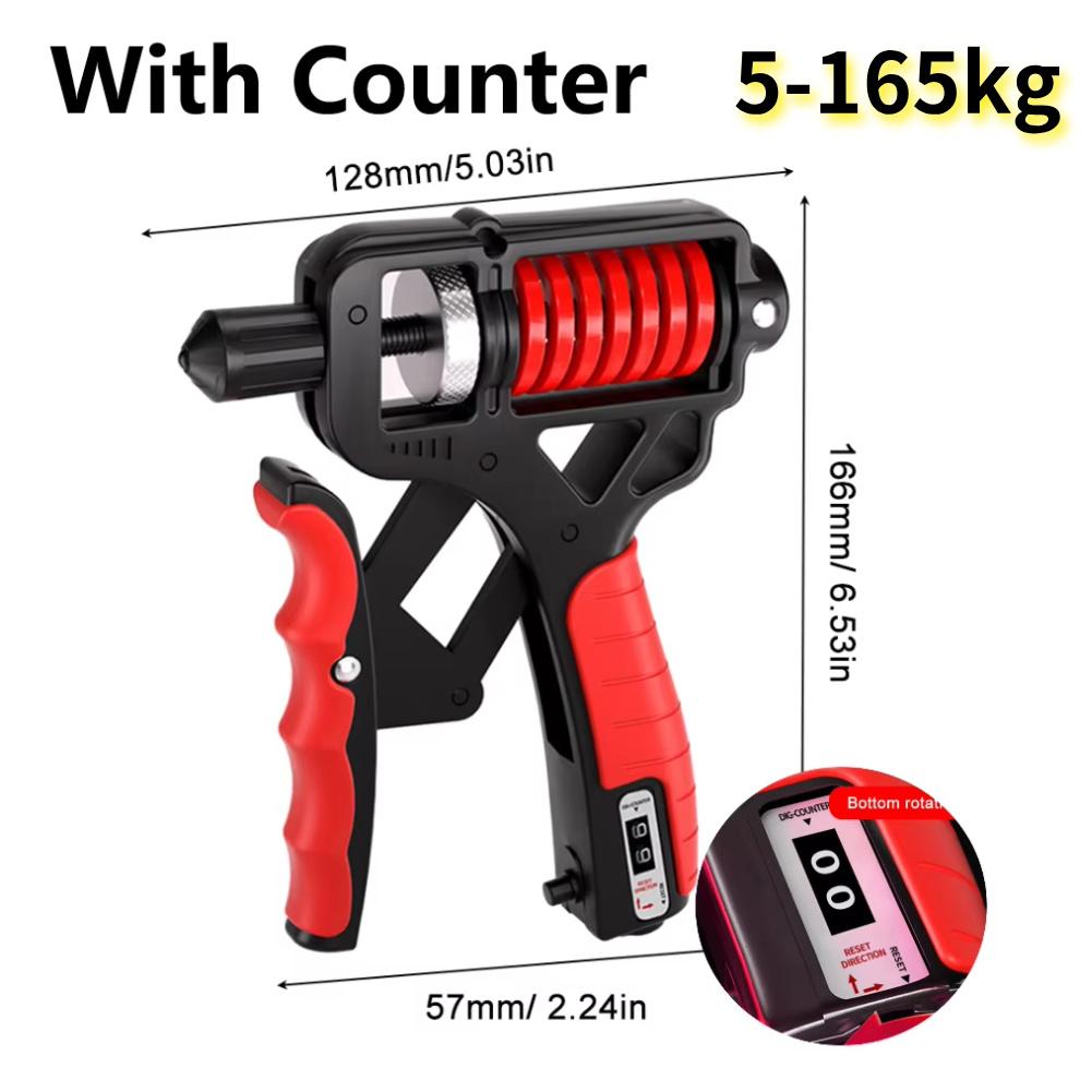 Spring Steel Gripper Strengthener Trainer Portable Hand Strengthener Muscle Building Injury Recovery for Rehabilitation Training