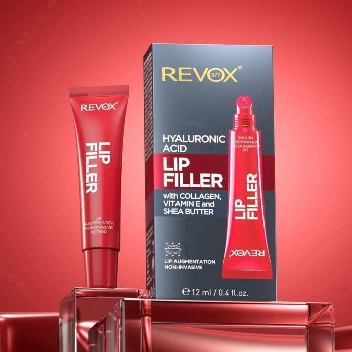 REVOX B77 - Repulpeur De Lèvres Non Invasif À L'Acide Hyaluronique Hyaluronic - 12ml