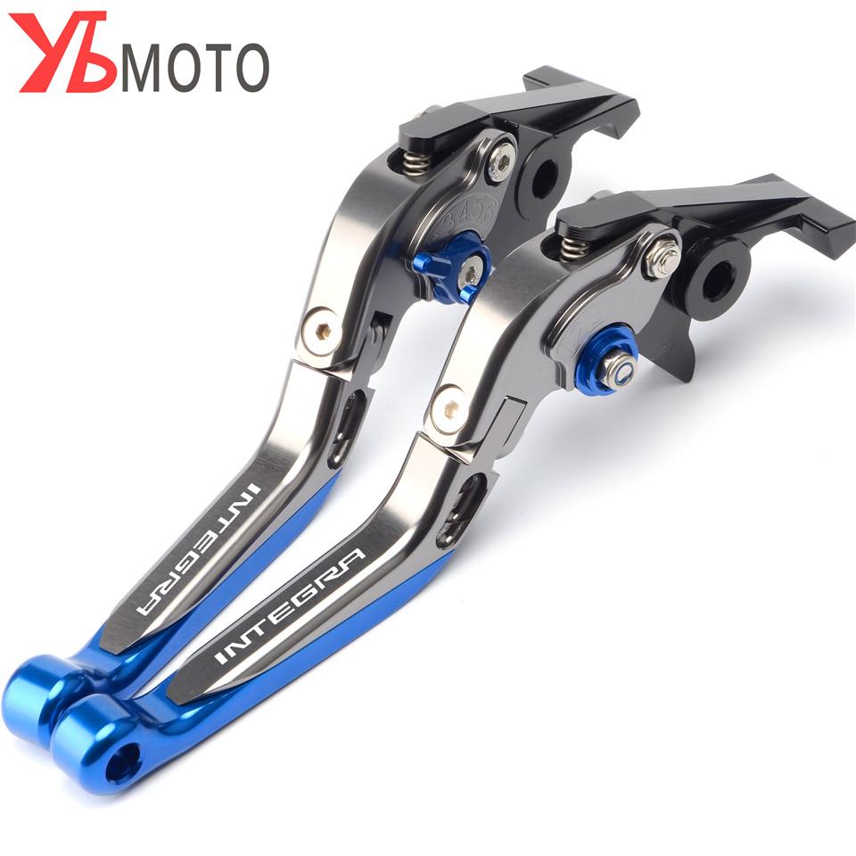 Motocyklové skládací výsuvné CNC nastavitelné páky brzdové spojky pro Honda Integra 750 DCT Integra750 2014 2015 2016 2017 18