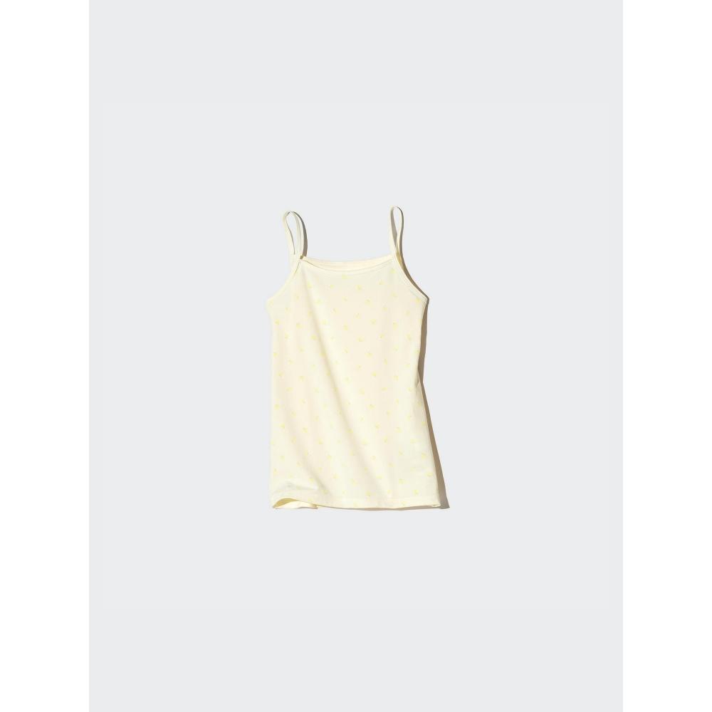 

Uniqlo Japan Girls Air Rhythm Хлопковая смесь Топ 41 YELLOW/100