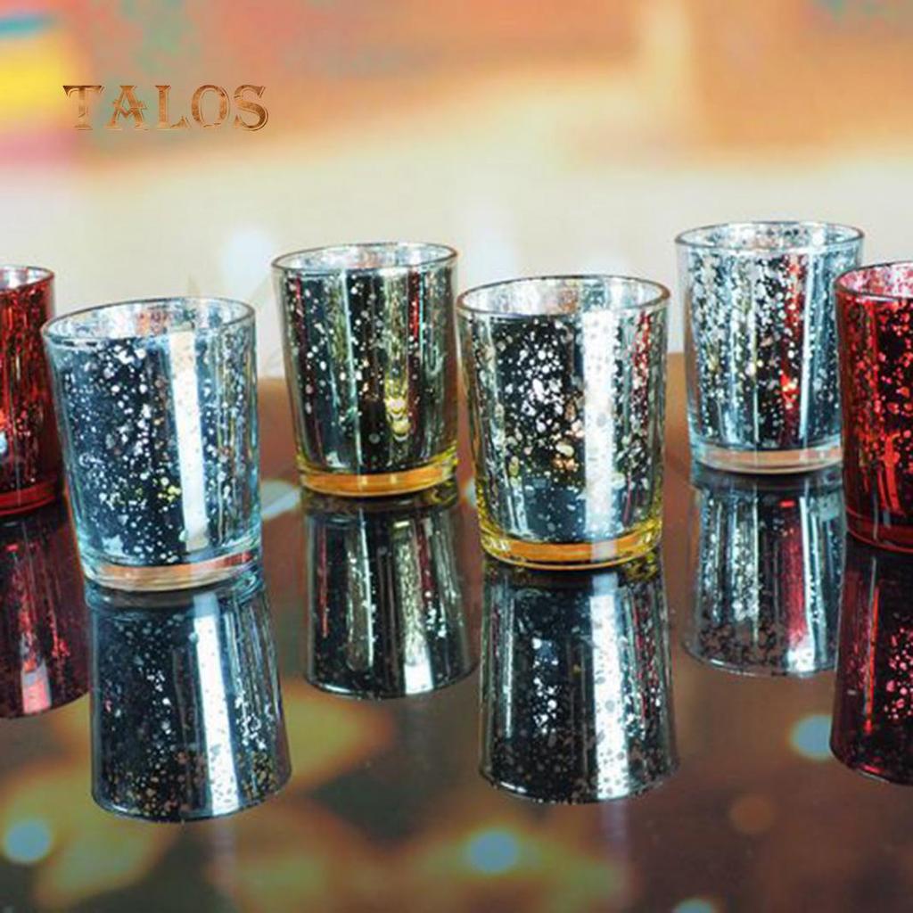 Glass Candle Votive Tealight Mosaic Holder For Wedding Party Bar Home Decor Decoration