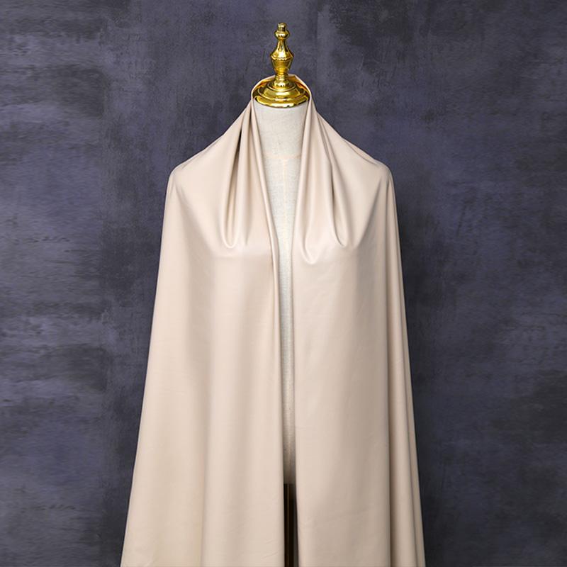 

100X145см Матовая Мягкая Кожа Эластичная Ткань Растягивающаяся в 4 направлениях Искусственная ПУ Ткань Для Платья Одежды Обивки DIY Швейные Аксессуары 100X145cm