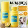 Körpergeruchsentferner Antitranspirant Stick Achselhöhlendeodorant Creme Anti-Schwitzen Erfrischender Tragbarer Langanhaltender Duftbalsam
