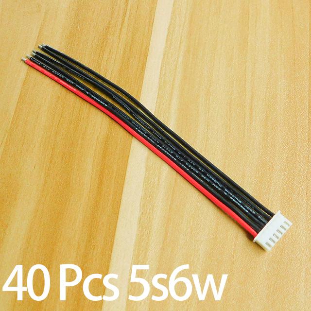 10/20/40 pcs/lot 2S 3S 4S 5S 6S 7S 8S Lipo Battery Balance Charger Cable IMAX B6 Connector Plug Wire