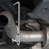 Rear Muffler Hanger Exhaust Clamp 25Inch 3Inch With Hook For Automobile Heavy Duty Exhaust System Installation Car Parts 1 Pcs