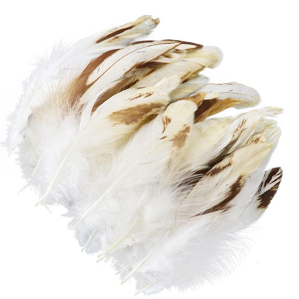 

Natural Rooster Chicken Feather 4-6inches 100pieces Quality Fluffy Pheasant Plumes for Jewelry Handmade Party Clothes Accessory 100pieces естественный