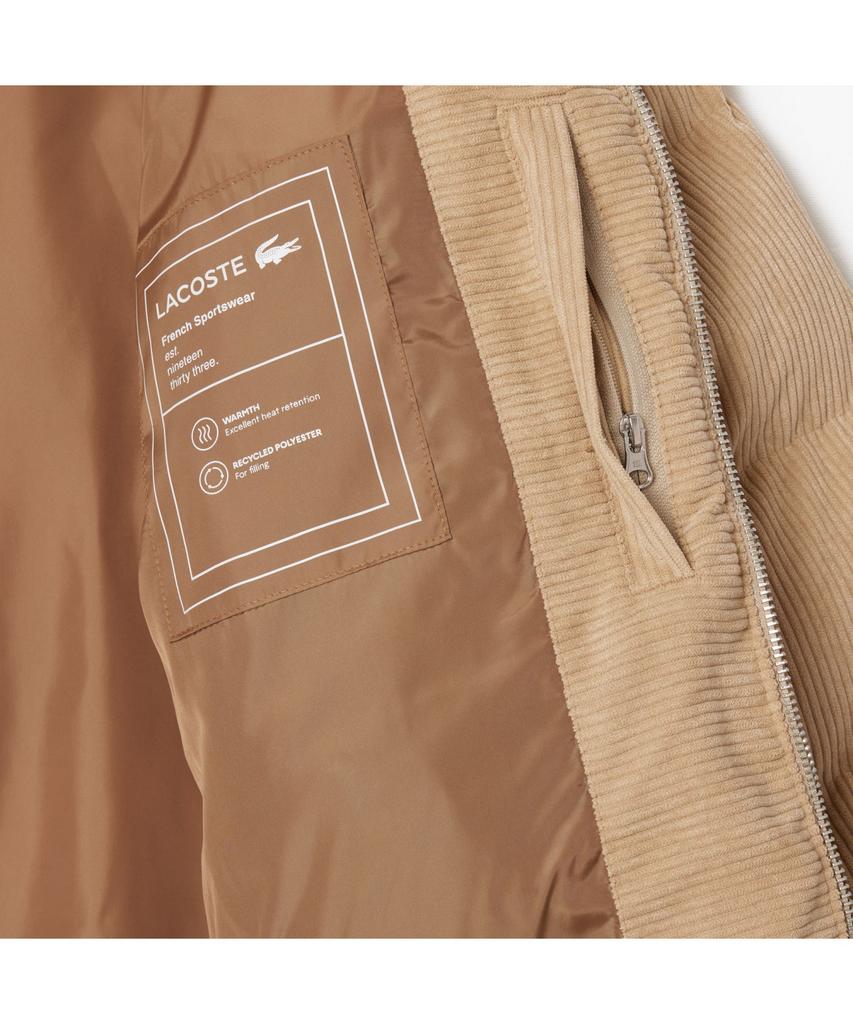 Lacoste Men'S Corduroy Down Puffer Bh7141-54N 02S