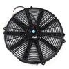 16in Universal Slim Fan Push Pull Electric Radiator Cooling Fan 24V 120W for Car Truck RV