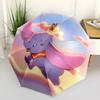 1pc Dumbo Soars High Automatic Folding Umbrella - 3 Folding Design, Vivid Cartoon Pattern, Suitable for Outdoor Activities, A Gift for Fans