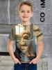 Funny Dogs Children's Clothing 3D Print T-Shirts Cute Graphic Boy Child Short Sleeve Tee Casual Street Summer Tees Girl Clothes