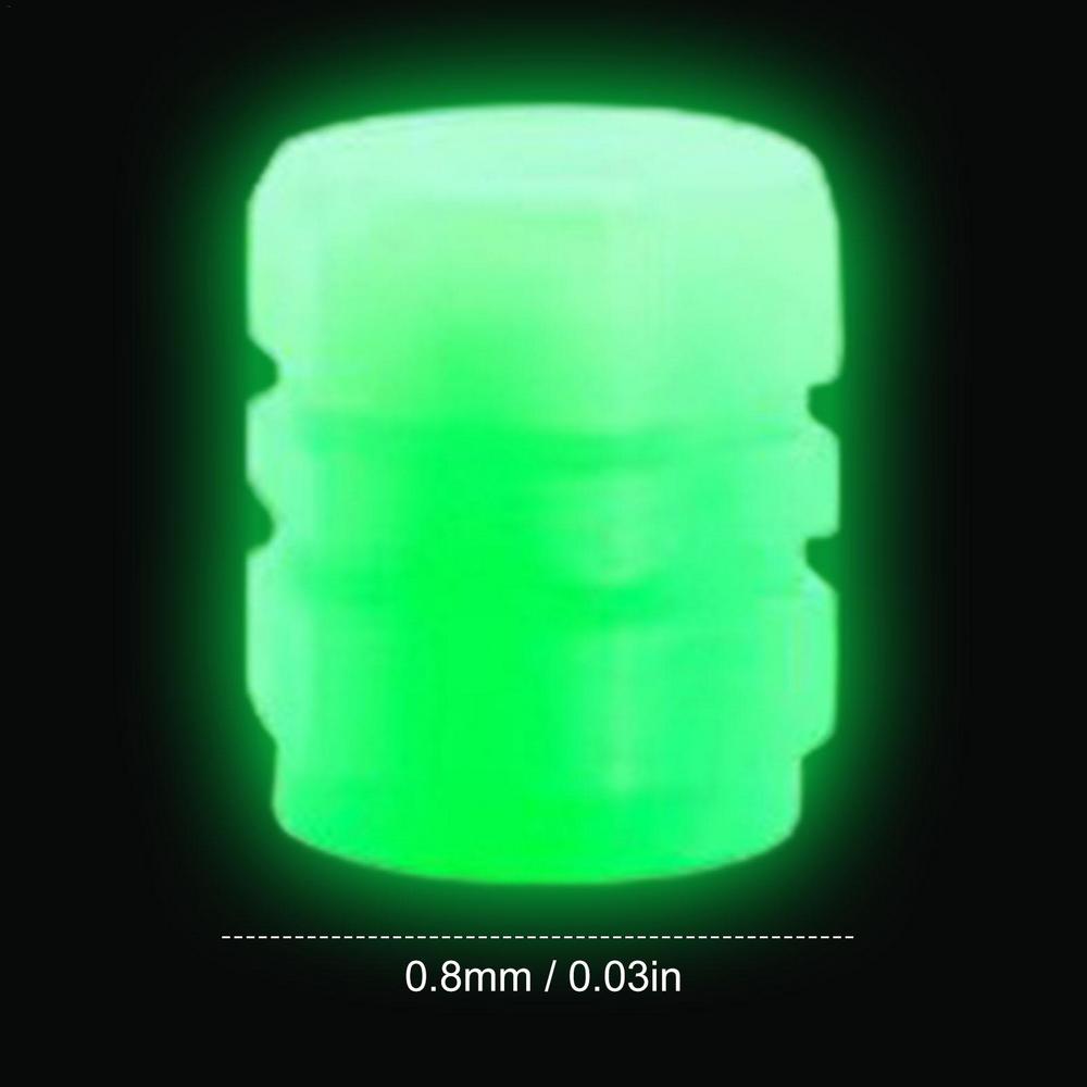 Luminous Caps Fluorescent Red Night Glowing Car Motorcycle Bicycle Wheel Styling Tyre Hub Universal Caps Decoration