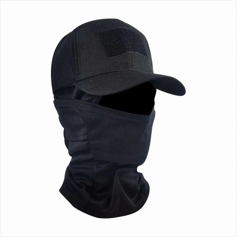 Camo Baseball Caps Sunscreen Breathable Camouflage Balaclava Hat Outdoor Fishing Hiking Hunting Sports Cap Sunscreen Caps