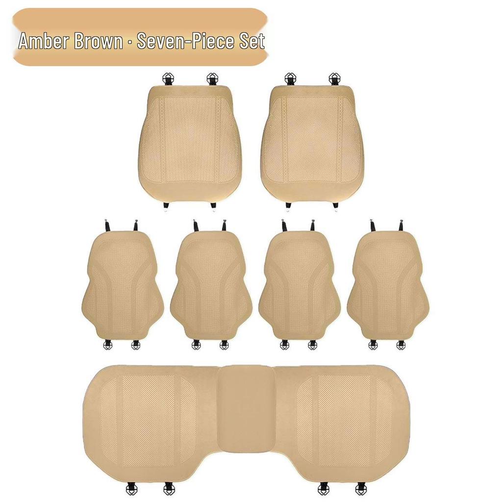 All-Season Universal Car Seat Cushion Set - Simple, Stylish, Easy to Install