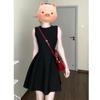 2026 New Sexy Spaghetti Strap Summer Dress - Women's Slimming A-line Short Skirt Hepburn Style