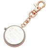 Fieldwork Women's Analog Pocket Watch with Keychain, Pasche, Pink, GY083-2