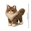Tabby Cat DIY Easy Arts and Crafts Knitting Kit for Beginners Adults Crocheting Knitting Kit W/ Step-by-Step Tutorials