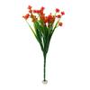 24 Bundles Artificial Flower Bouquets Artificial Flower for Farmhouses Garden Wedding Decorations