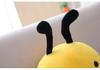Large Yellow Honey Bee Plush Toy Cushion - Cute Simulation Doll for Kindergarten Festival Gifts