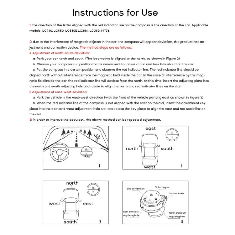 Nautical Compass Sea Pivoting Boat Compass Navigation Positioning High-Precision